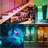 Lepotec 2Pcs 10Inch Rgb Smart Led Night Lights,Wireless 8colors App Remote Control Wall Light