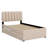 Upholstered Platform Bed With Trundle-1619299393