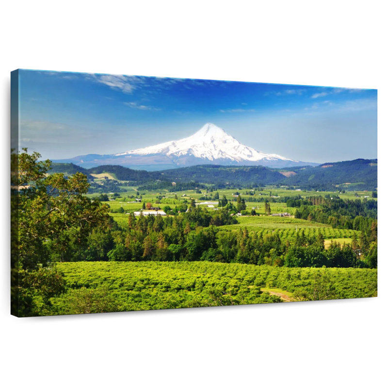 Alvord Mount Hood Rural Vista, 30" H x 45" W