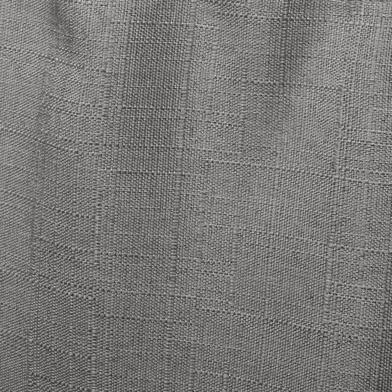 Exclusive Home Loha Light Filtering Rod Pocket Scalloped Valance, Black Pearl