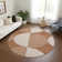Machine Washable Indoor/Outdoor Houtz ACN2275 Geometric Rug
