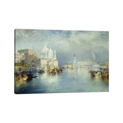 Grand Canal, Venice, 1903 1 Piece Wrapped Canvas Wall Art
