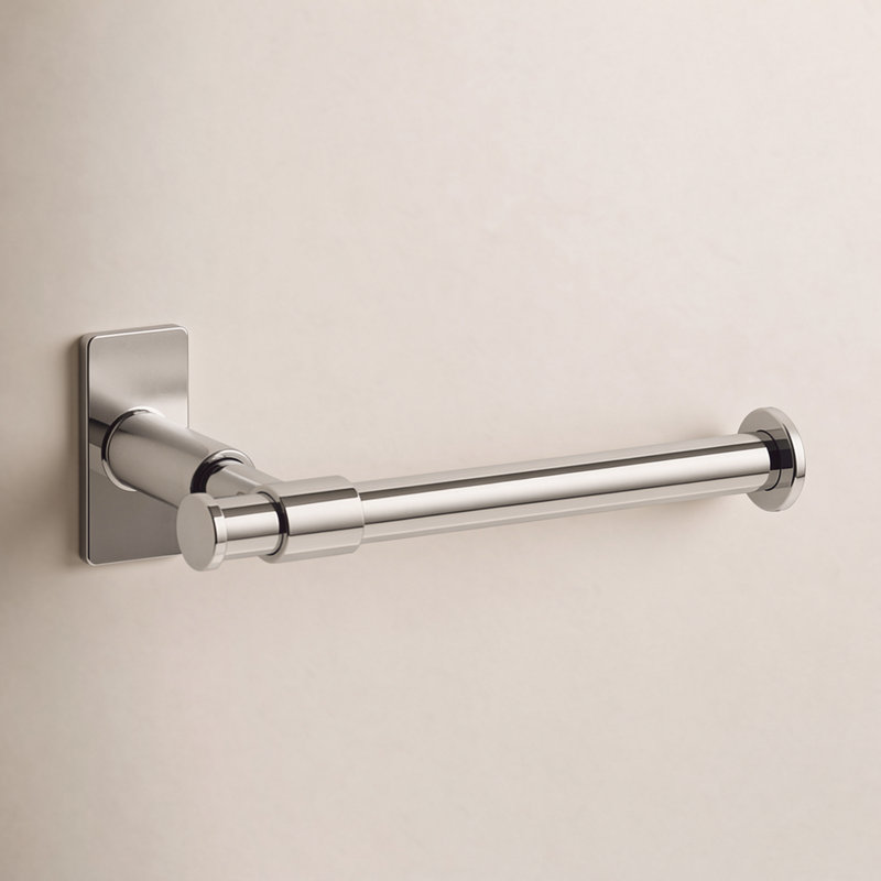 Castia by Studio McGee Toilet Paper Holder, Vibrant Polished Nickel