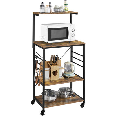 Kadra 24'' Standard Baker's Rack with Microwave Compatibility