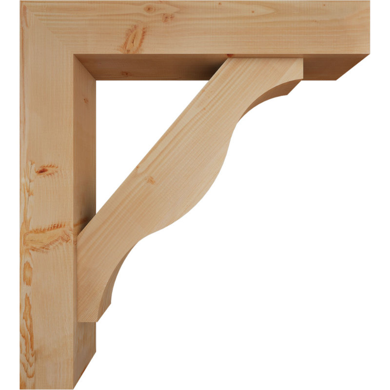 Support Funston Block avec support décalé, Sapin Douglas de l 7 1/2 (lisse), 40 x 36
