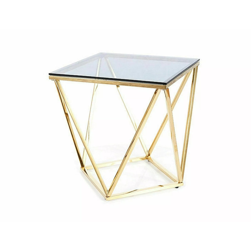 Azu Frame Coffee Table, 50cm H x 50cm L x 50cm D