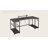 Minaya LED Gaming Desk with Power Outlet, L-Shaped Computer Desk with Monitor Stand-469386707-426595249