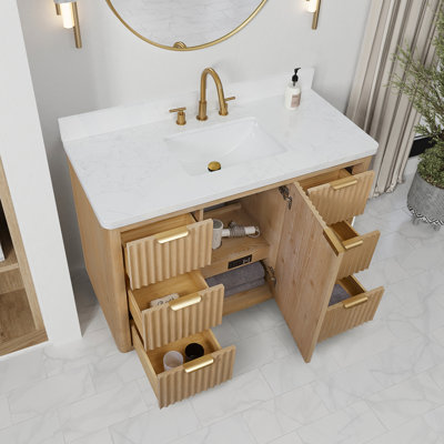 Ensemble de meuble-lavabo simple 48 po Adela