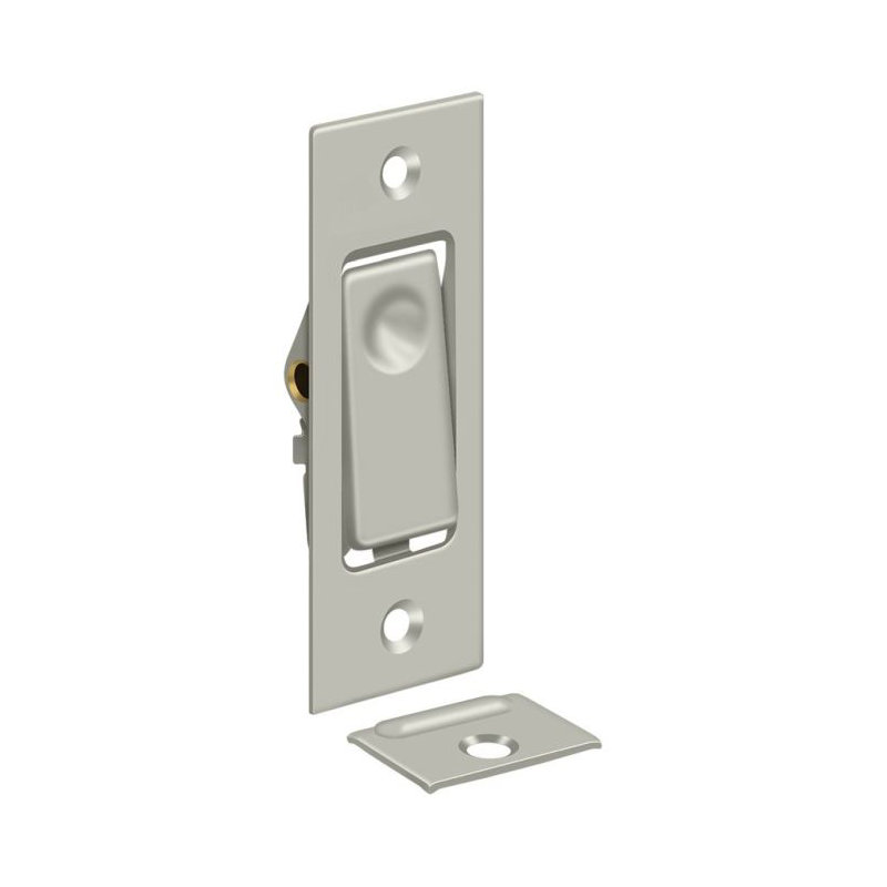 Pocket Door Hardware, Brushed Nickel