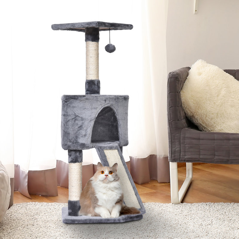 Cameron 98cm H Cat Tree, Grey
