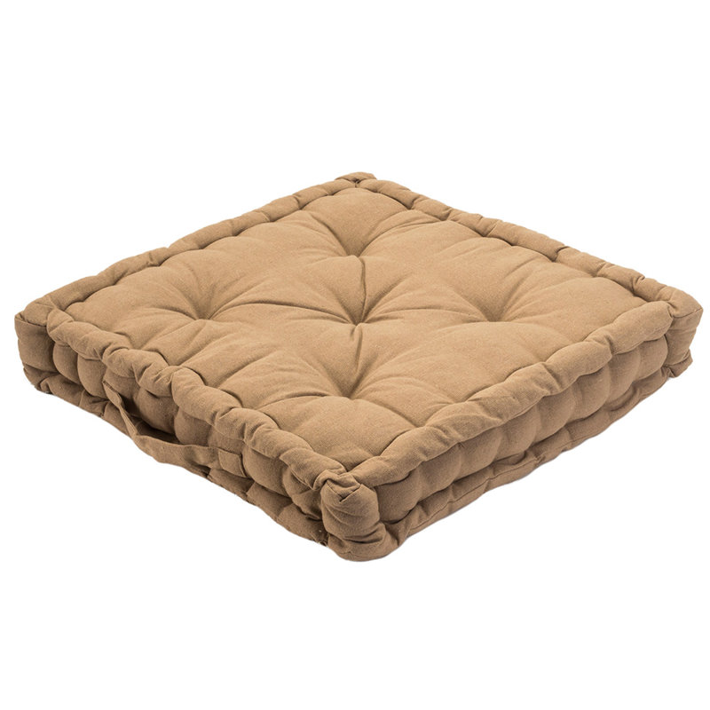10cm Chunkey Booster Seat Cushion 45x45cm, Beige