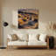 Art mural brun en métal Southwestern Plants 153-430143603