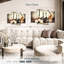 Ensemble de 4 pièces de golf sur toile-93821595