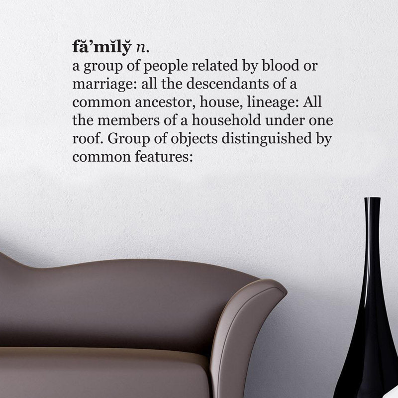 Wall Decal, Black