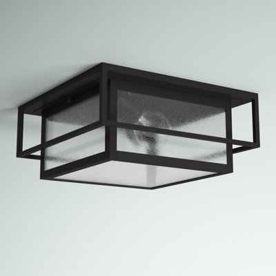 Plafonnier encastré d'extérieur 2 lumières Stumbaugh