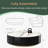  Drum Coffee Table, Sintered Stone Top, 2 Solid Wood Drawers, Fully-Assembled-1355881432-1405122234