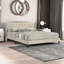  Lukasik Modern Tufted Wingback Upholstered King Platform Bed-189873970