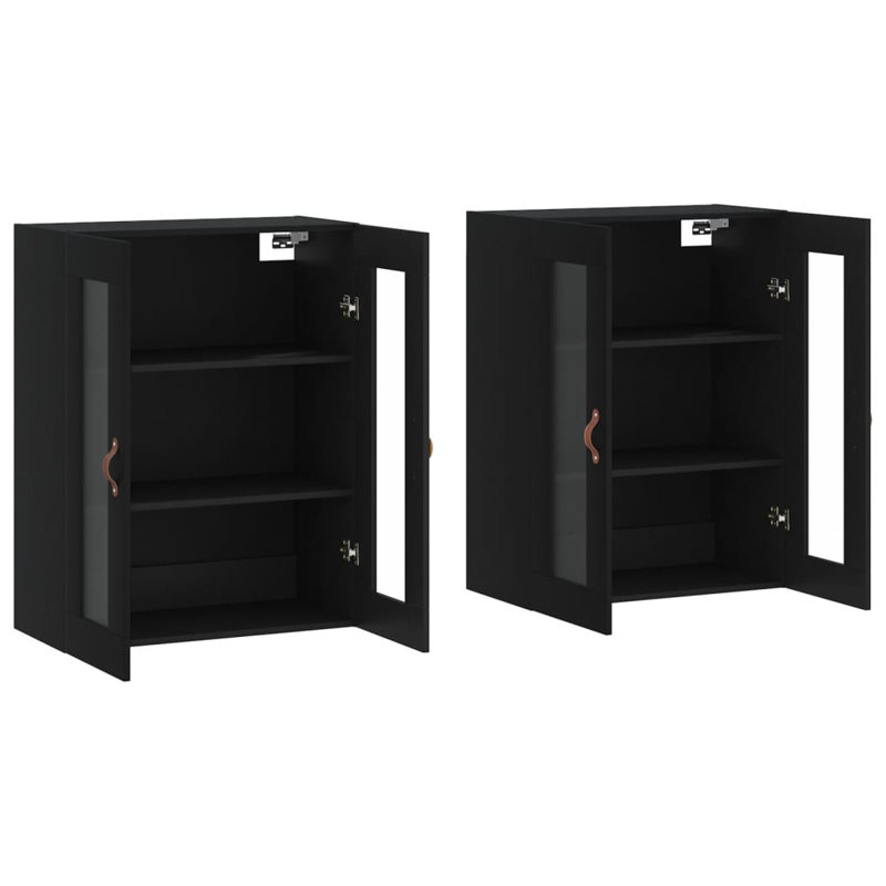 Miljonka Wall Bathroom Cabinet, Black