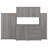 Bush Business Furniture Universal 6 Piece Modular Closet Storage Set with Floor and Wall Cabinets-72735991