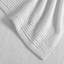 Sculpted Pleat Solid 6 Piece 100% Cotton Towel Set-762852782