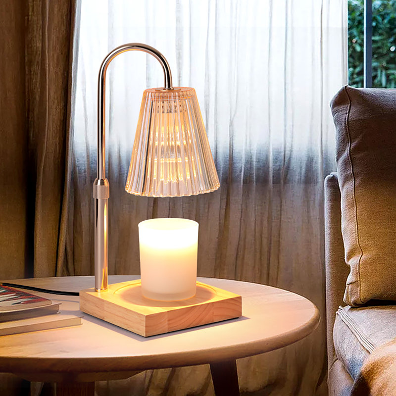 Candle Warmer Lamp with Timer, Height and Brightness Adjustable Aromatherapy Wax Melt Warm Lamp