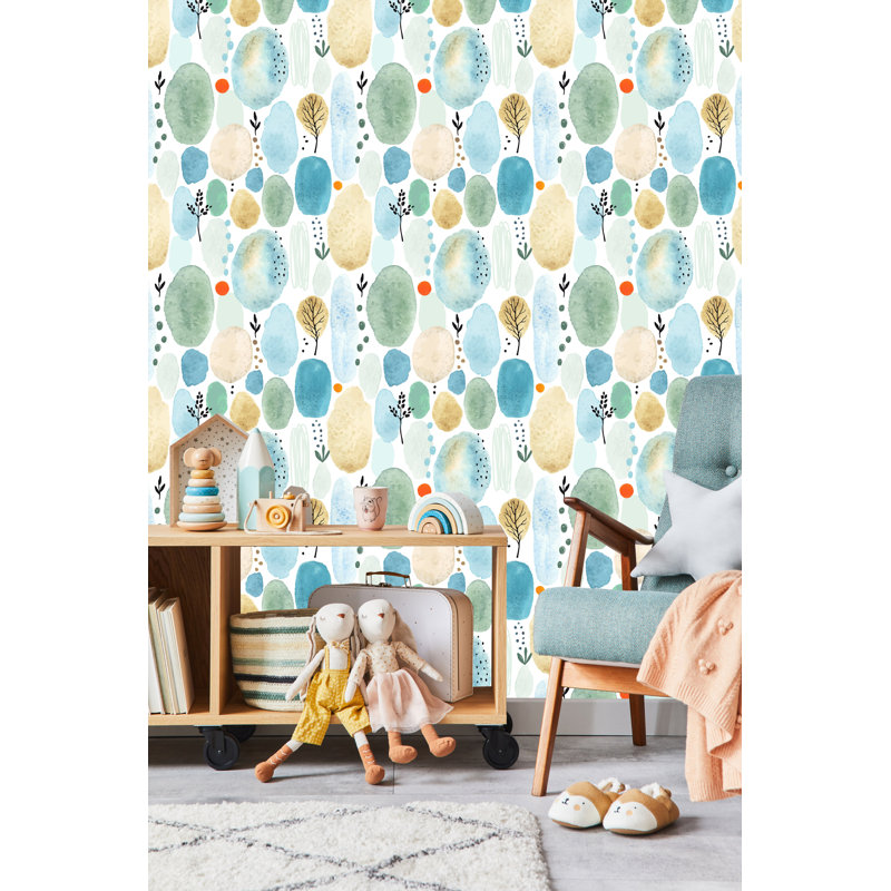 Panneau de papier peint Westwind, L 10,4 po x l 25 po, Vinyle