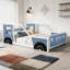 Lit plateforme classique avec roulettes en forme de voiture-1076935178-1076935179