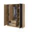 Pacursa 3 Door Manufactured Wood Wardrobe-1255255008