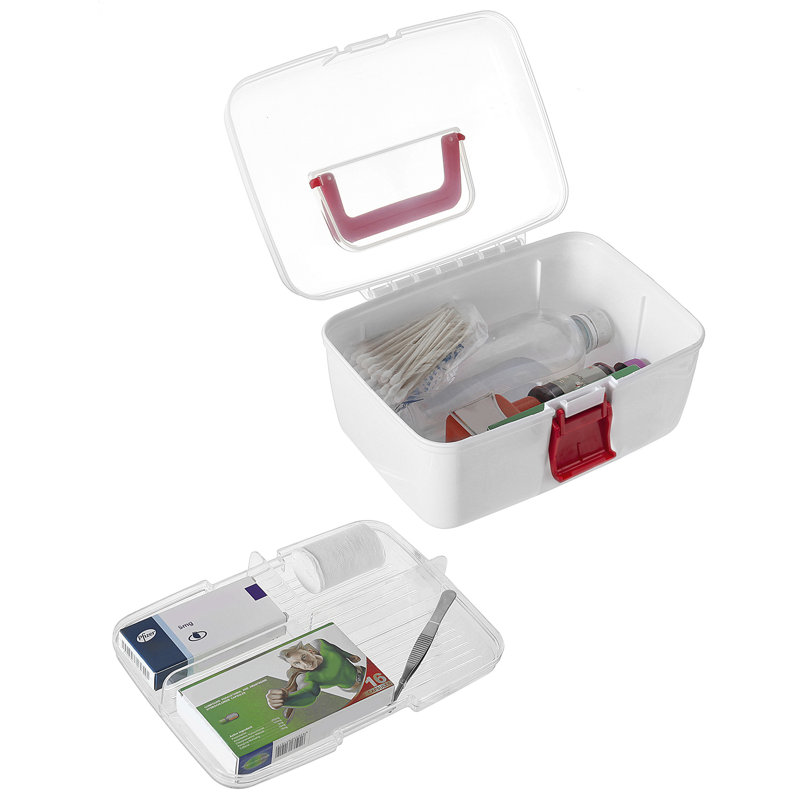 Multipurpose Portable Plastic Art Carrying Case