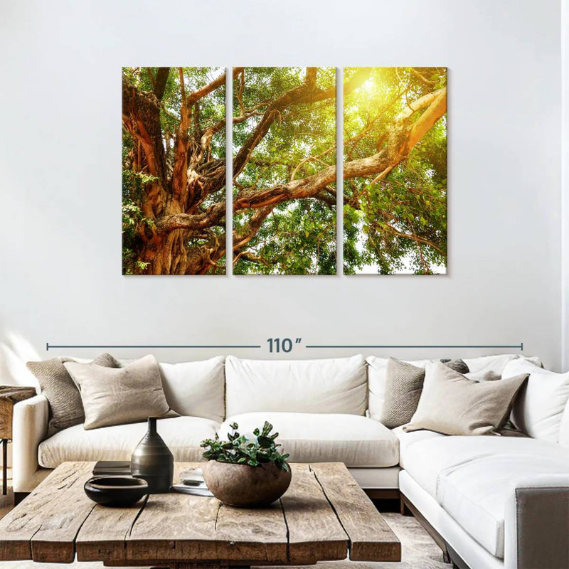 Arbre Bodhi géant Harnek, H 48 po x l 74 po