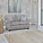 Barry Fabric Sofa & Loveseat Set, Gray