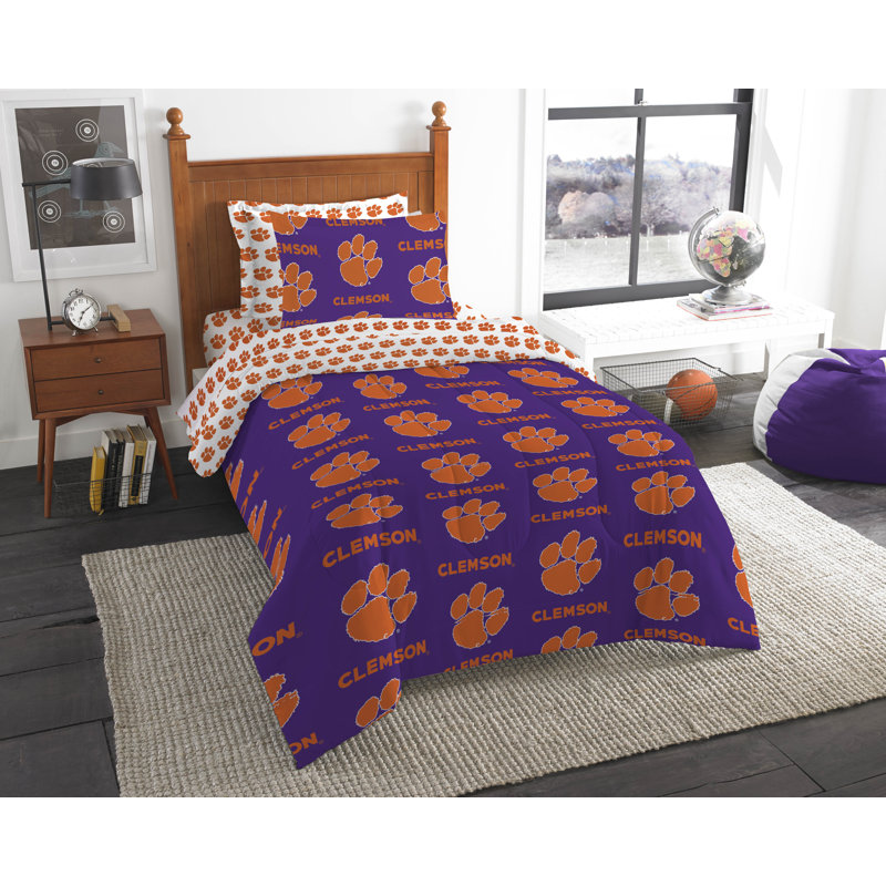 Polyester Comforter, NCAA Clemson University