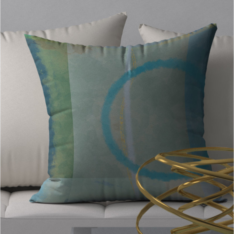 Housse de coussin décorative carrée Plum, 24 po x 24 po