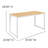 Antawan Commercial Grade Office Computer Desk and Home Office Desk-493080902-493705413