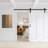 Paneled Manufactured Wood Barn Door with Installation Hardware Kit(Soft Close Inclued)-102848035