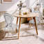 Chaise d'appoint Kennady en transparent