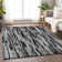Machine Washable Indoor/Outdoor Chayil ACN1079 Gray Rug