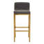 Madeline Upholstered Counter Stool with Metal Frame-87208029-87208032