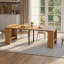 Table de salle à manger extensible de 19,7 po à 87,7 po pour 2 à 8 personnes, avec 4 rallonges amovibles