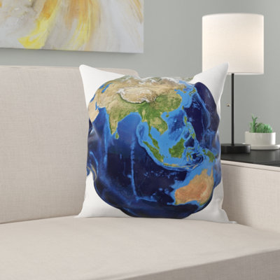 Microsuede Throw Pillow