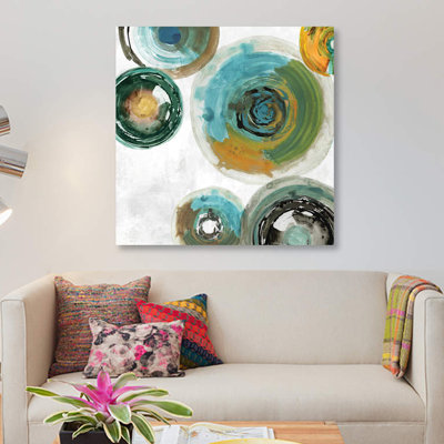 « spirales i », impression sur toile