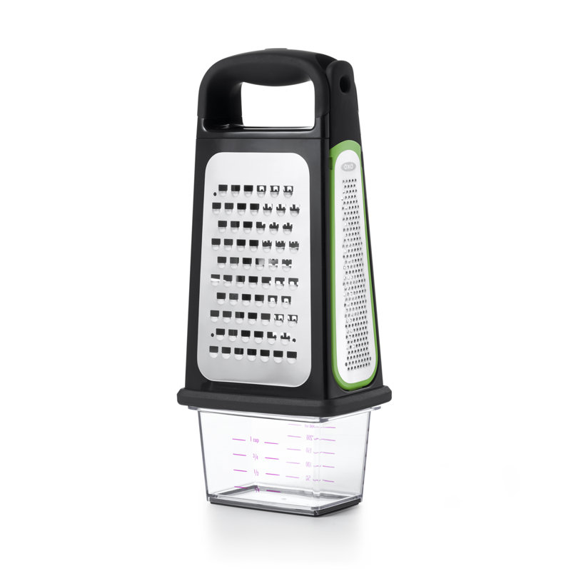 OXO Good Grips Stainless Steel Box Grater with Container