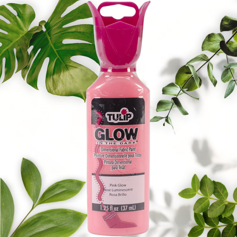 PuffArt 3D Fabric Ink Jet Black 1.25oz, Pink
