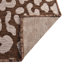 Tapis intérieur / extérieur en polypropylène tissé à la machine brun / beige-1148342530