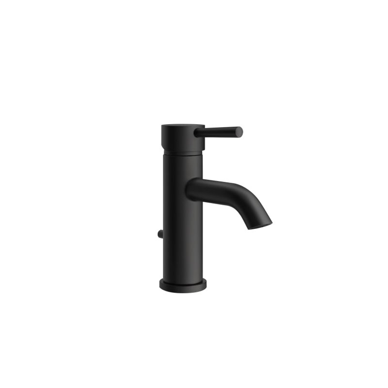 Single-Hole Single-handle Bathroom Faucet with Drain Assembly, Matte Black
