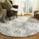 Ferrera Hand-Tufted Wool Gray/Black Area Rug