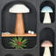 Décoration de table champignon Miakota Forest - Brun-705029170