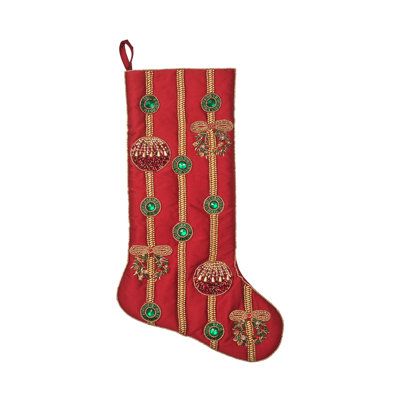 Jewel Garland Stocking