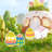 Plastic Staked Easter Garden Stake