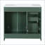 Meuble-lavabo 36 po avec structure en bois massif et 3 tiroirs